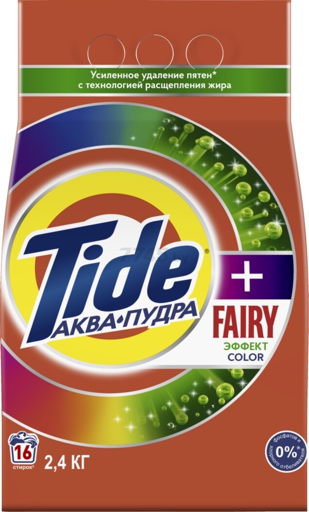 Стиральный порошок автомат TIDE Fairy Эффект Color 2,4 кг (8006540433751)