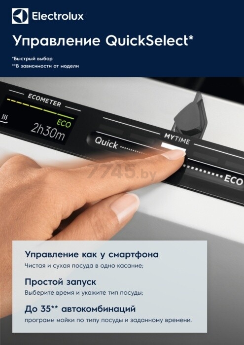 Машина посудомоечная встраиваемая ELECTROLUX EEA922101L - Фото 9