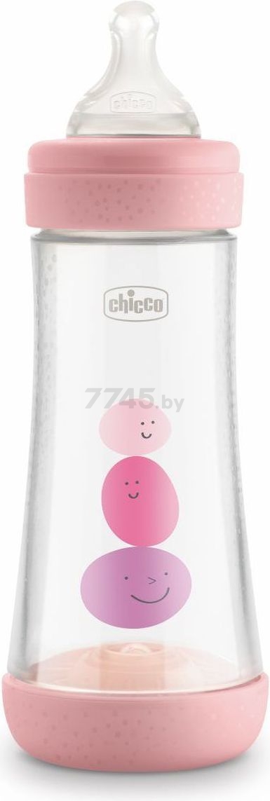 Бутылочка для кормления CHICCO Perfect5 Girl от 4 мес 300 мл (00020235100040)