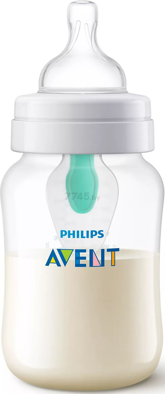 Бутылочка для кормления PHILIPS AVENT Anti-colic с клапаном AirFree от 0 мес 260 мл (SCF813/14) - Фото 2