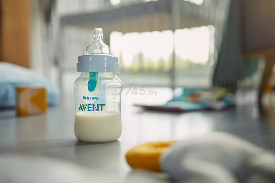 Бутылочка для кормления PHILIPS AVENT Anti-colic с клапаном AirFree от 0 мес 260 мл (SCF813/14) - Фото 8