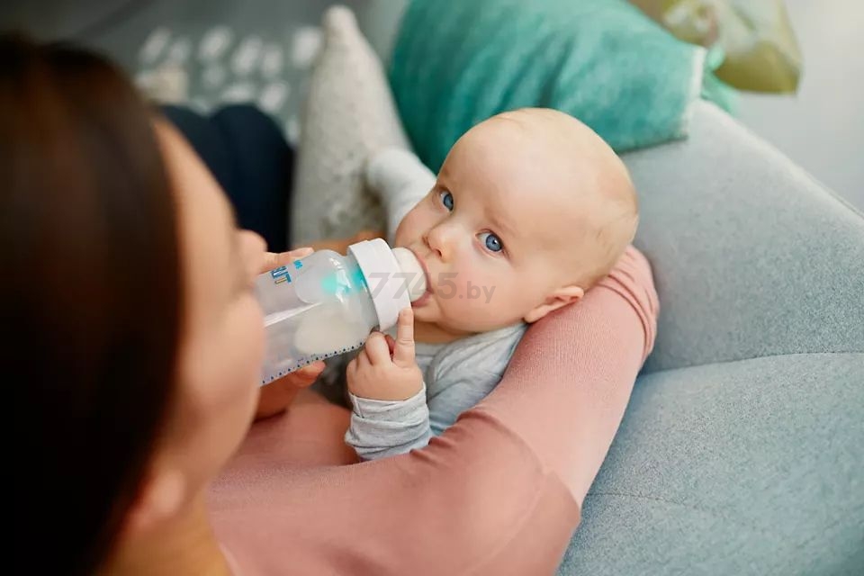 Бутылочка для кормления PHILIPS AVENT Anti-colic с клапаном AirFree от 0 мес 260 мл (SCF813/14) - Фото 9