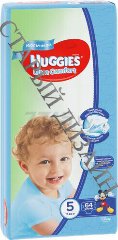 Подгузники HUGGIES Ultra Comfort Disney Box Boy 5 Junior 12-22 кг 84 штуки (5029053547855) - Фото 4