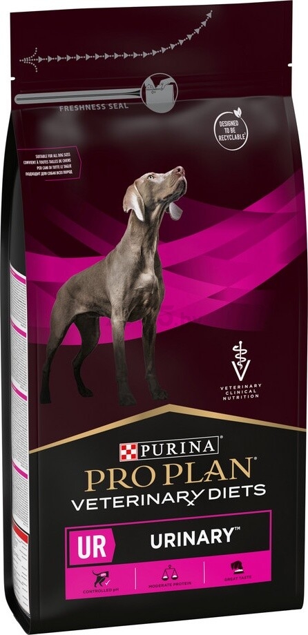 Сухой корм для собак PURINA PRO PLAN Veterinary Diets UR Urinary 1,5 кг (7613287777157) - Фото 3