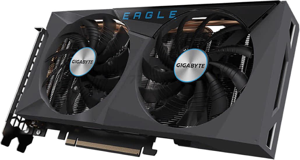 Видеокарта GIGABYTE Nvidia GeForce RTX 3060 Eagle 12G GDDR6 rev. 2.0 (GV-N3060EAGLE-12GD_2) - Фото 3