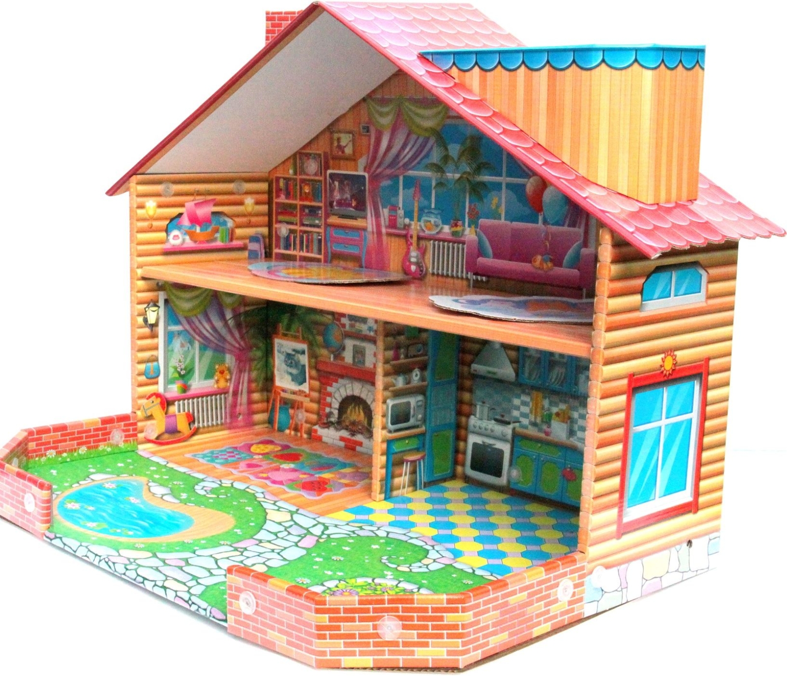 Кукольный домик ДЕСЯТОЕ КОРОЛЕВСТВО Dream House Дача (03635) - Фото 3