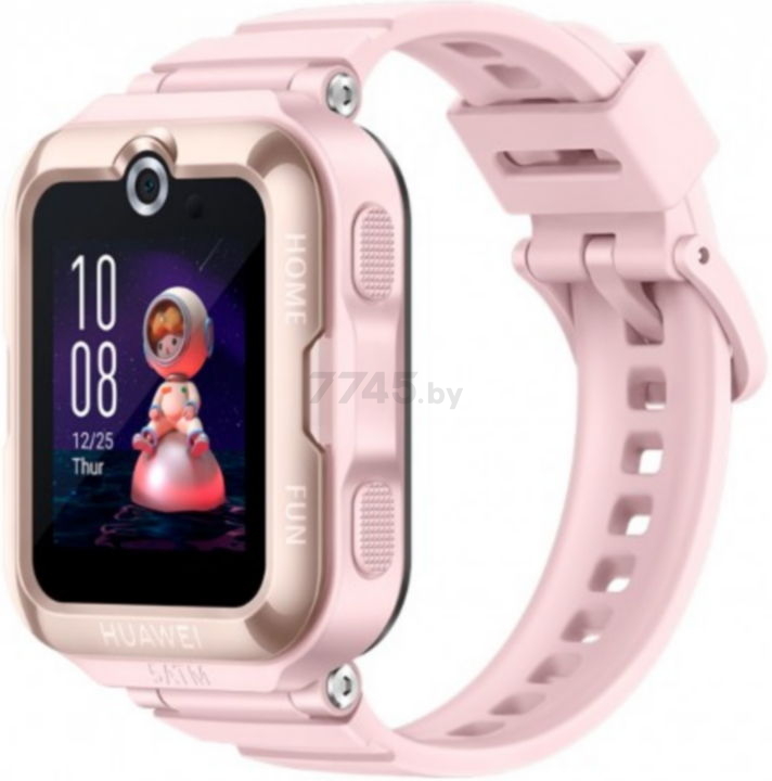 Умные часы детские HUAWEI Watch Kids 4 Pro Pink - Фото 4