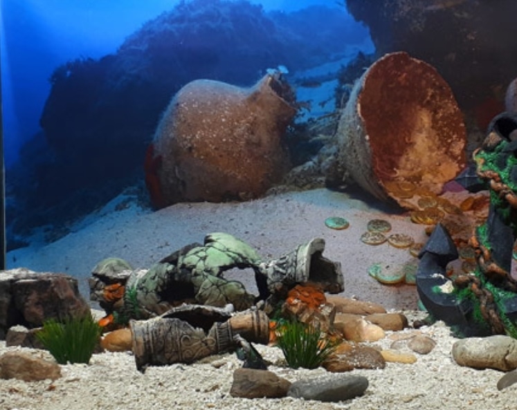 Декорация для аквариума DEKSI Амфора №004 43х15х18 см (004d) - Фото 10