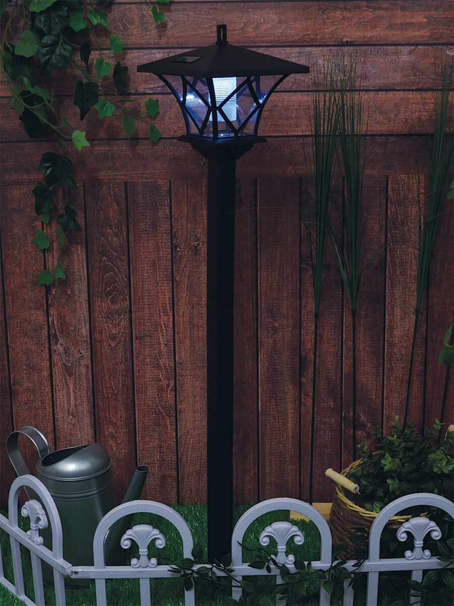 Светильник садовый на солнечной батарее UNIEL Retro (UL-00007868) - Фото 3