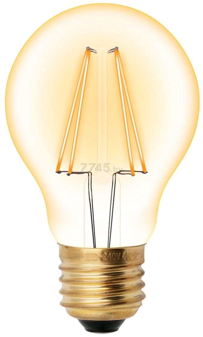 Лампа светодиодная E27 UNIEL Vintage A60 6 Вт (UL-00002355)