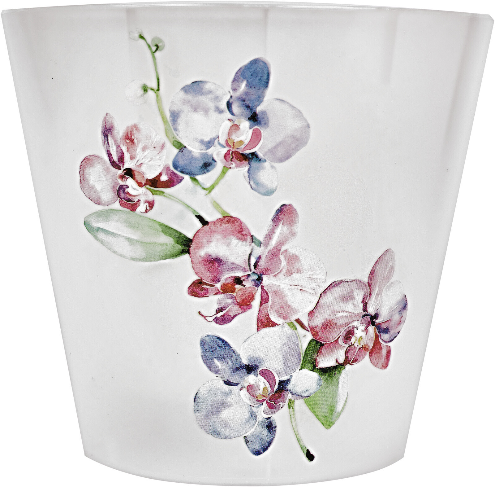 Кашпо для цветов INGREEN London Orchid Deco 1,6 л голубая орхидея (ING6196ГЛ) - Фото 4
