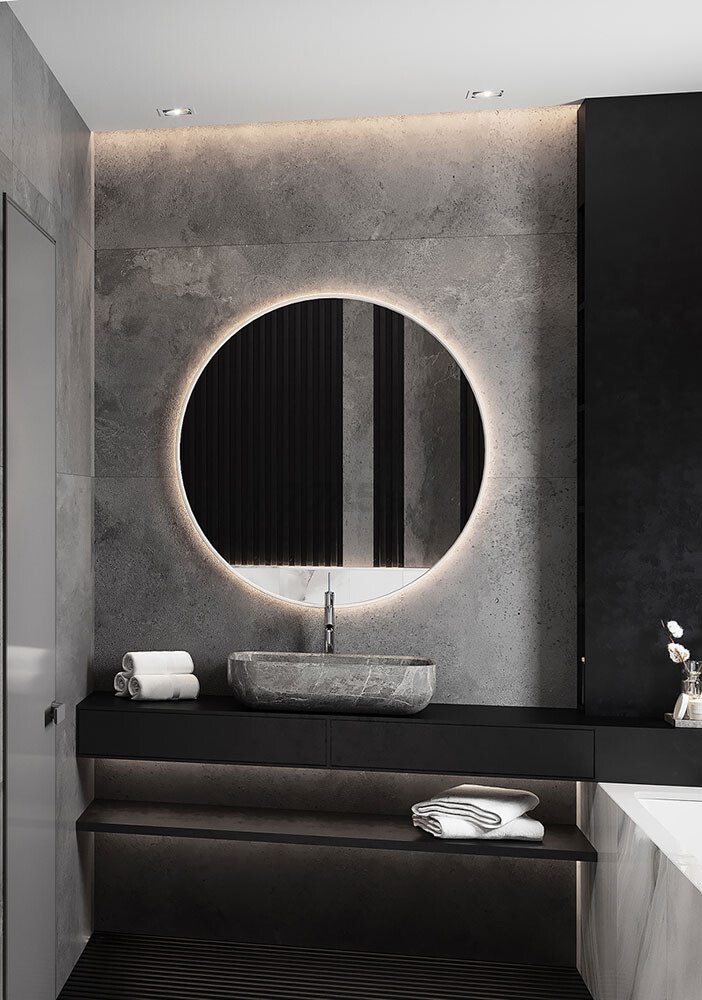 Зеркало для ванной с подсветкой SILVER MIRRORS Плаза 650 (ФР-1537) - Фото 2