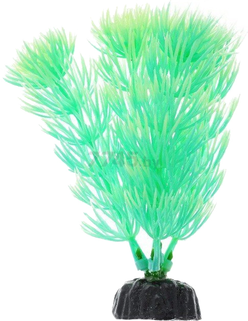 Растение искусственное для аквариума BARBUS Светящееся в темноте 20 см (Plant 055 DARK/20)