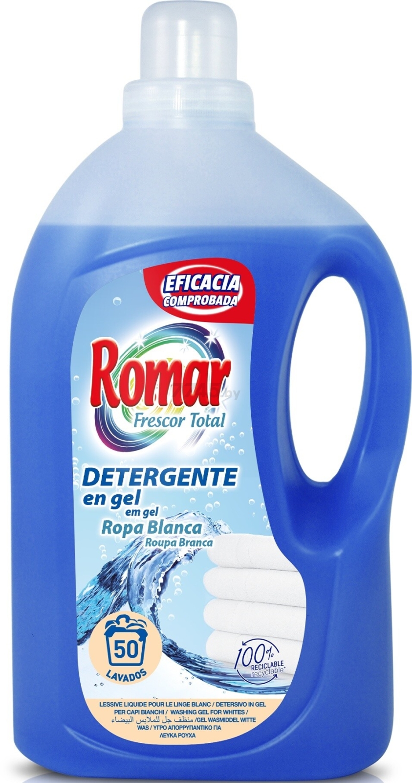 Гель для стирки ROMAR Washing Gel for Whites 3 л (8414227047038)