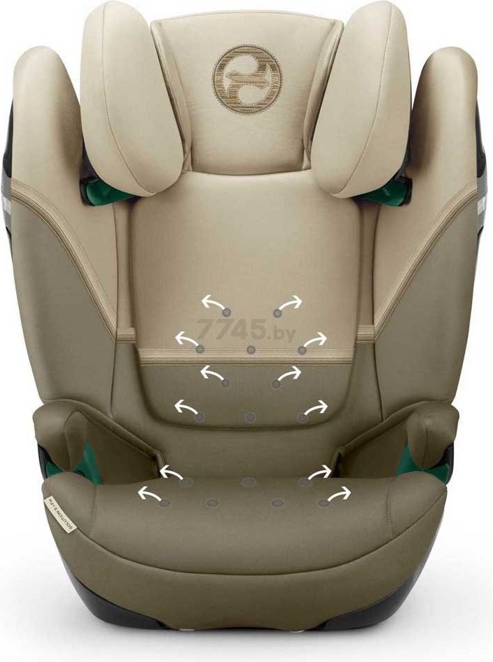 Автокресло CYBEX Solution S2 i-Fix Classic Beige - Фото 3