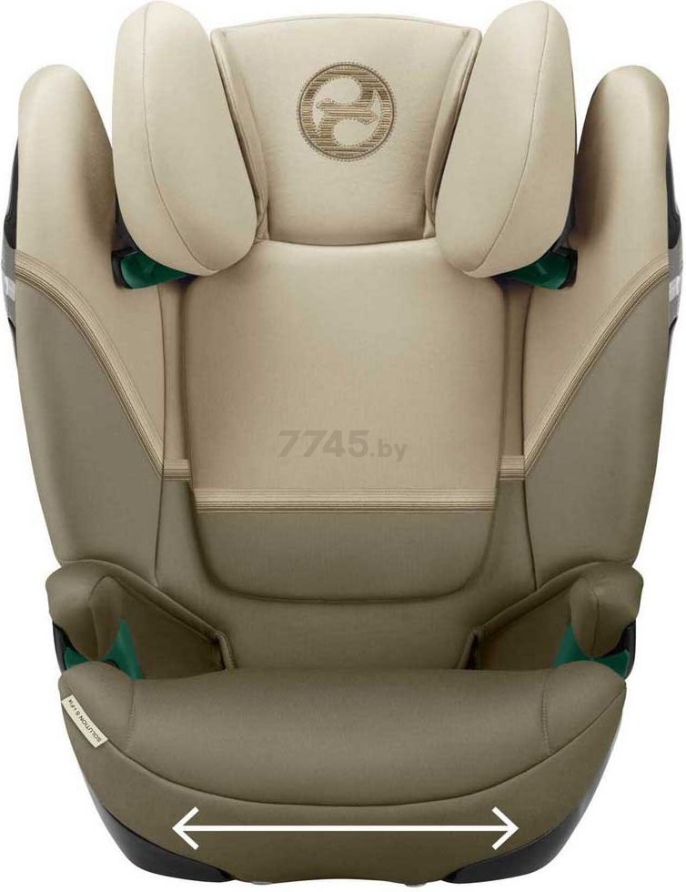 Автокресло CYBEX Solution S2 i-Fix Classic Beige - Фото 4