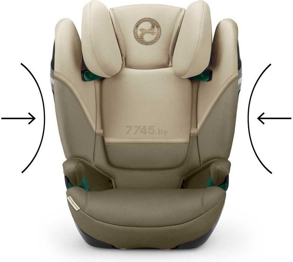 Автокресло CYBEX Solution S2 i-Fix Classic Beige - Фото 7