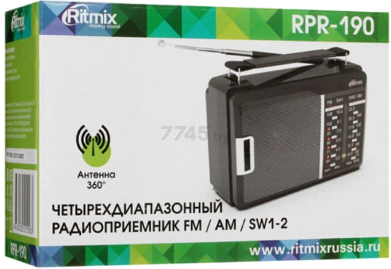 Радиоприемник RITMIX RPR-190 - Фото 9