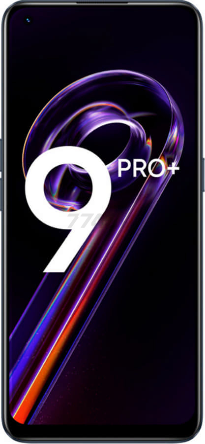 Смартфон REALME 9 Pro+ 5G 6/128GB Midnight black (RMX3393) - Фото 2