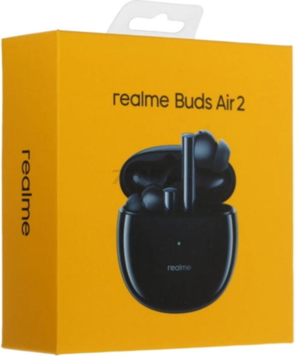 Наушники-гарнитура беспроводные TWS REALME Buds Air 2 RMA2003 Black - Фото 12