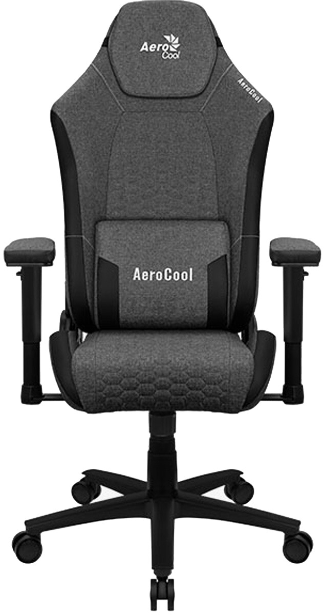 Кресло геймерское AEROCOOL Crown AeroWeave Ash Black (ACGC-2040101.11) - Фото 3