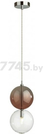 Светильник подвесной ODEON LIGHT 4980/1C Pendant ODL22 239 хром/бордовый