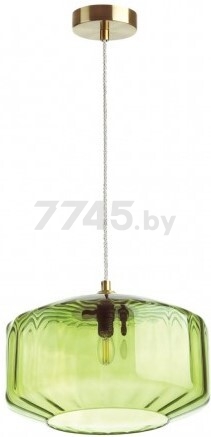 Светильник подвесной ODEON LIGHT 4783/1 Pendant ODL21 283 зеленый/бронзовый