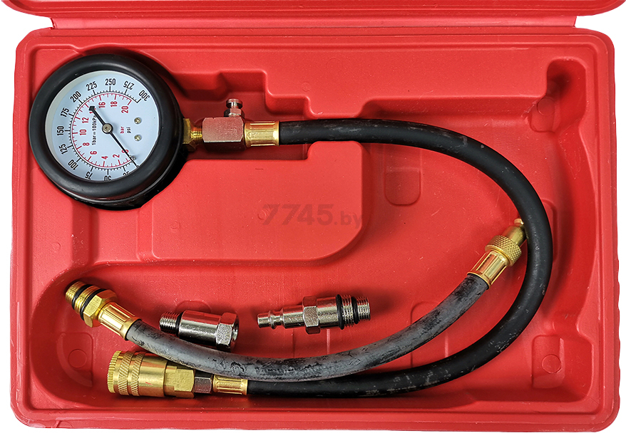 Компрессометр для бензиновых двигателей AE&T (TA-G1004) - Фото 2