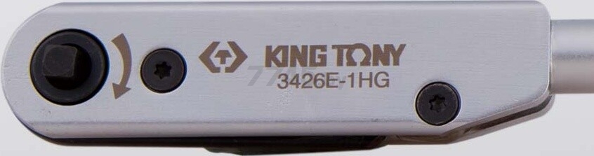 Ключ динамометрический 70-330 Нм 1/2" KING TONY Industrial (3446E-3HG) - Фото 4
