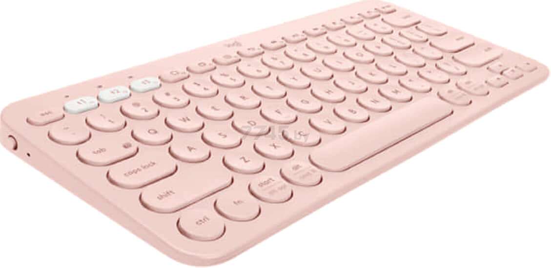 Клавиатура беспроводная LOGITECH K380 розовая (920-010569) - Фото 2