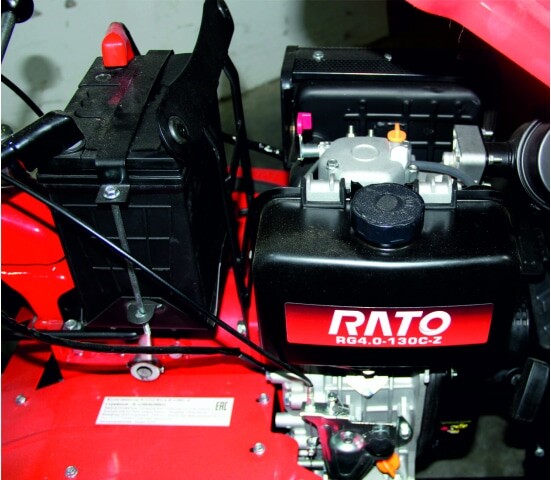 Мотоблок дизельный RATO RG4,0-130C-Z - Фото 2