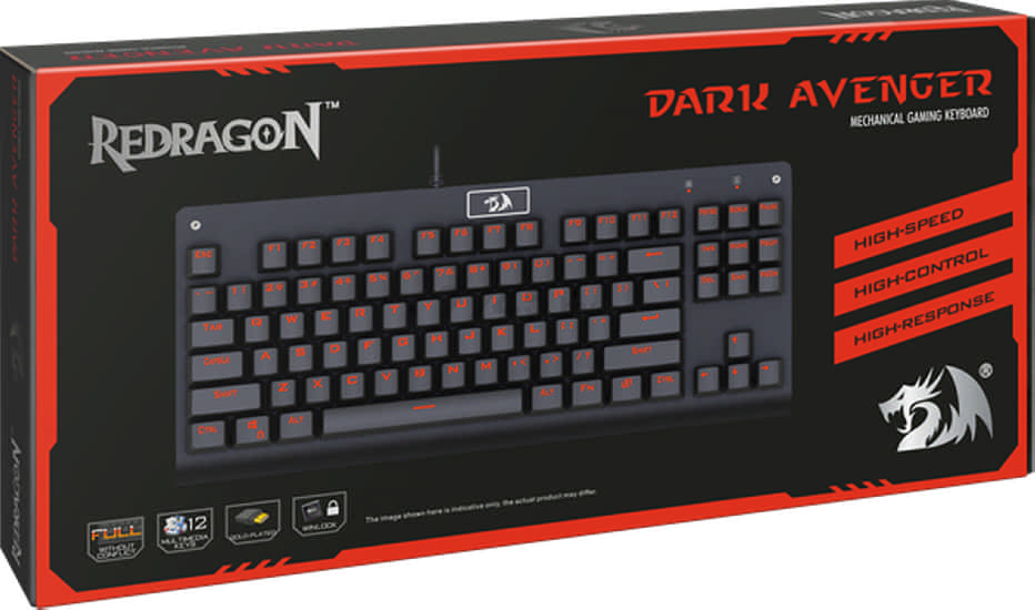 Клавиатура игровая механическая REDRAGON Dark Avenger 2 (70770) - Фото 10