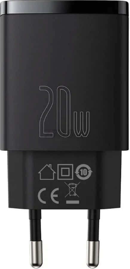 Сетевое зарядное устройство BASEUS CCXJ-B01 Black - Фото 3