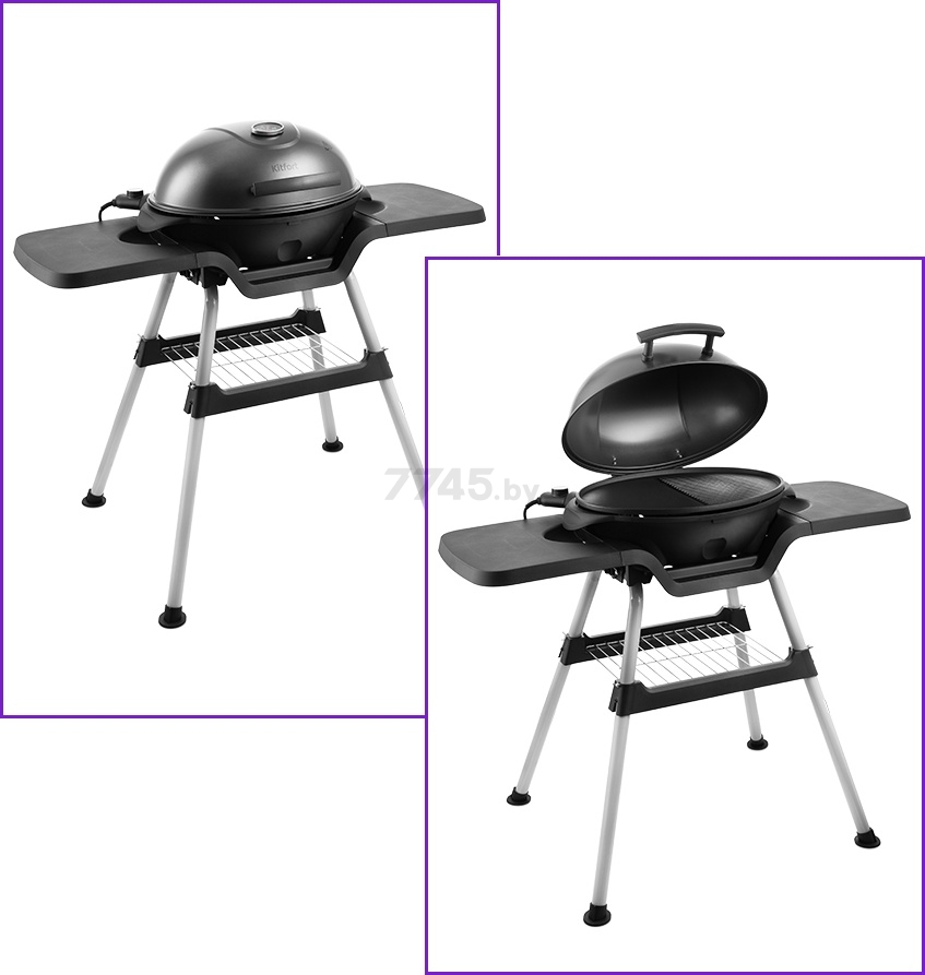 Электрогриль KITFORT KT-1658 BBQ Master - Фото 3