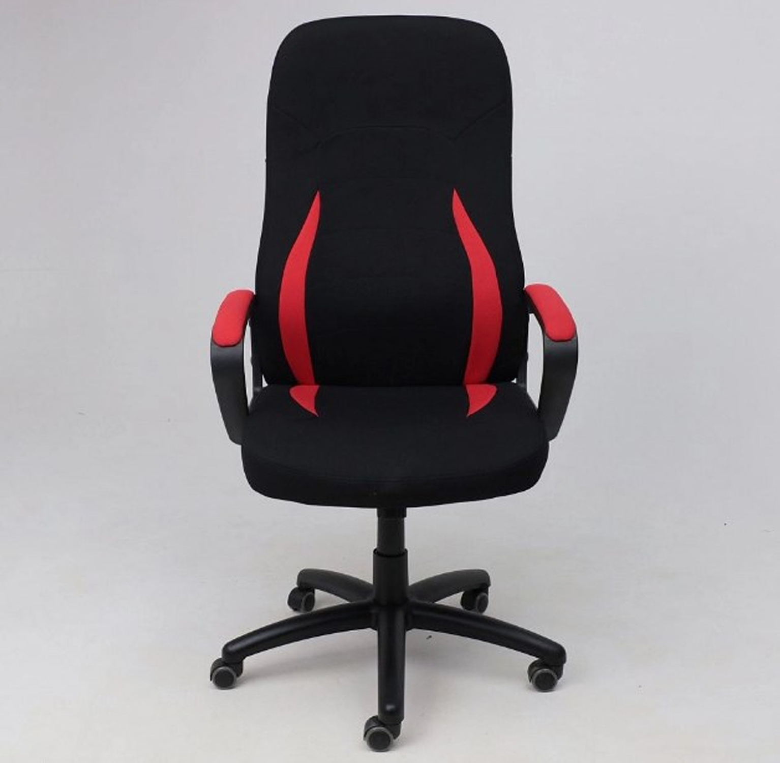 Кресло геймерское AKSHOME Ranger ткань красный/черный (83770) - Фото 2
