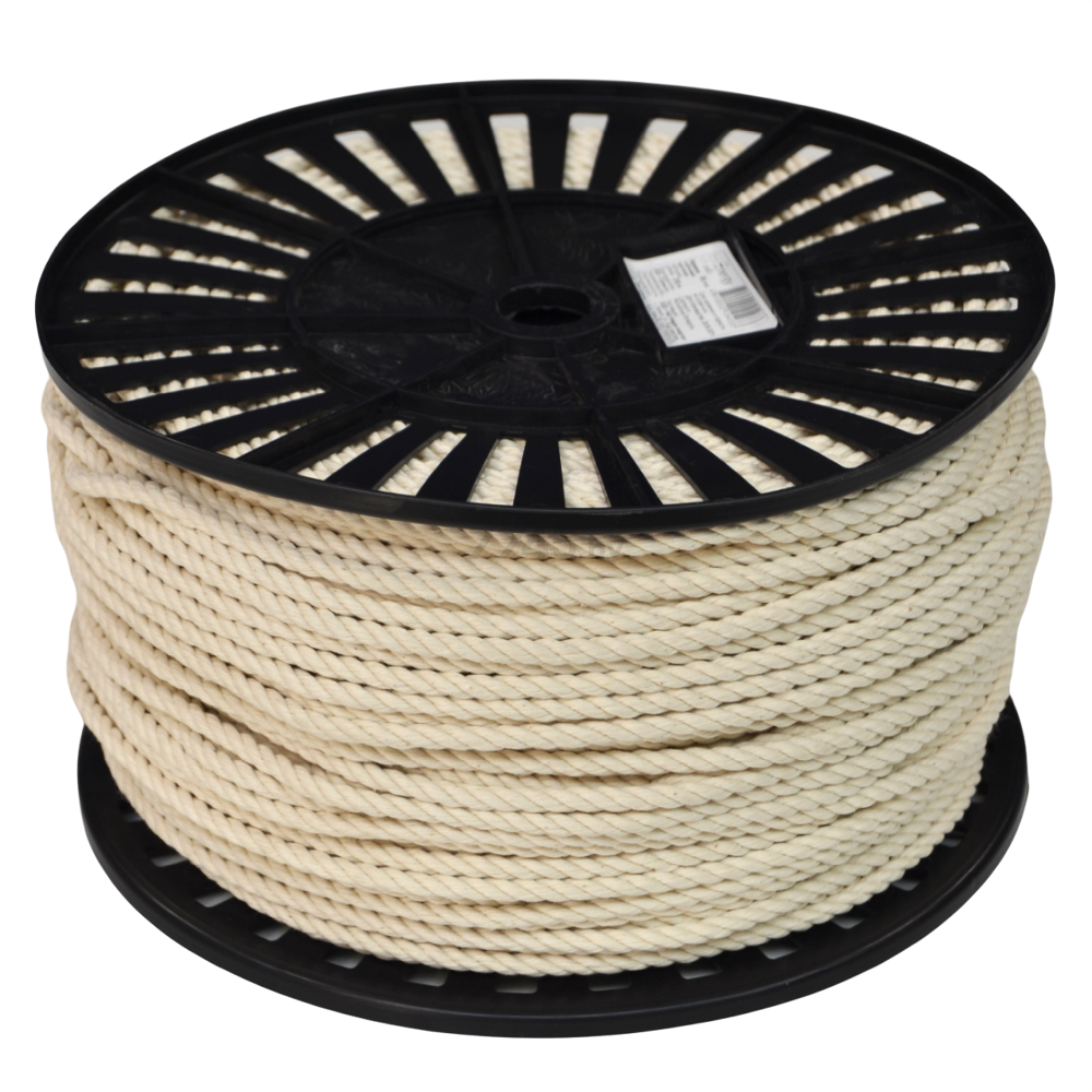 Веревка хлопковая TRUENERGY Rope Cotton 6 мм 200 м (12403)