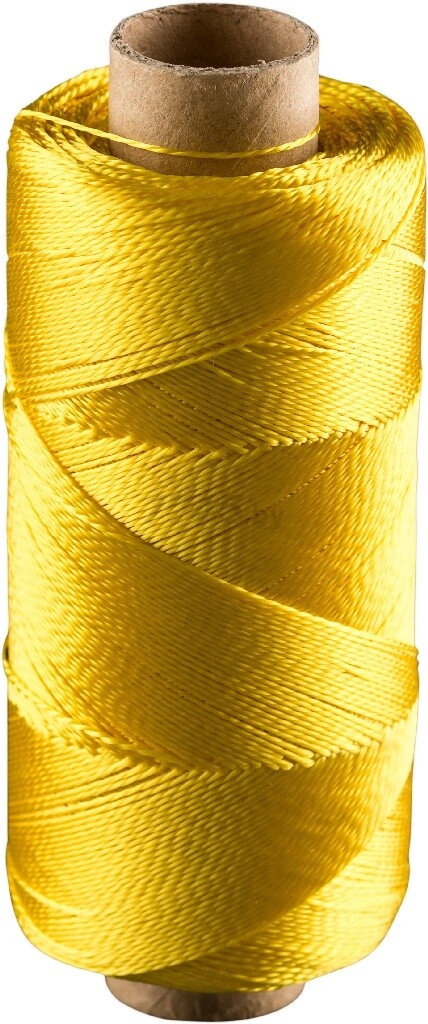 Нить полиамидная TRUENERGY Yarn Nylon 0,7 мм 500 м желтая (12110)