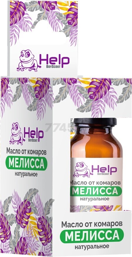 Эфирное масло от комаров HELP Мелисса 15 мл (80443)