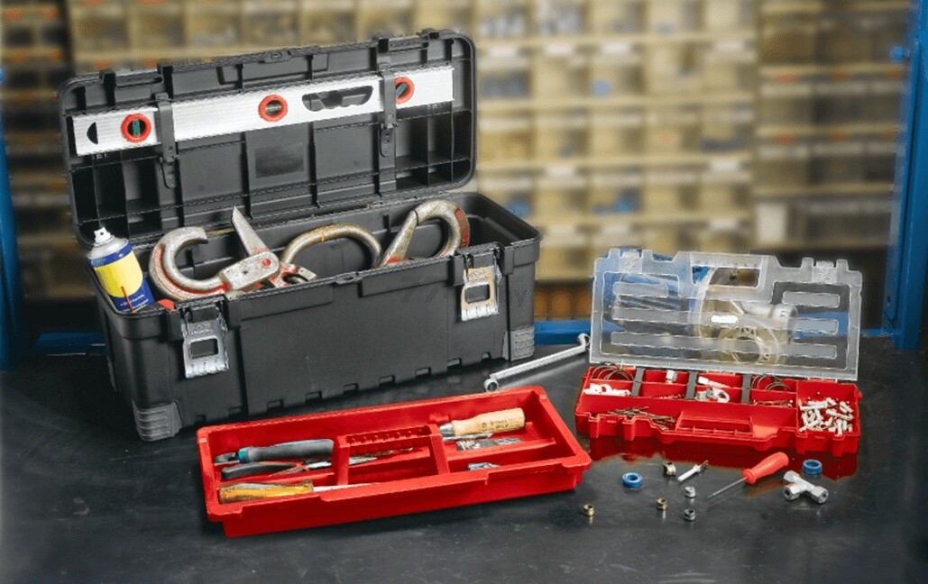 Ящик для инструментов KETER Hawk Tool Box (17181010) - Фото 2