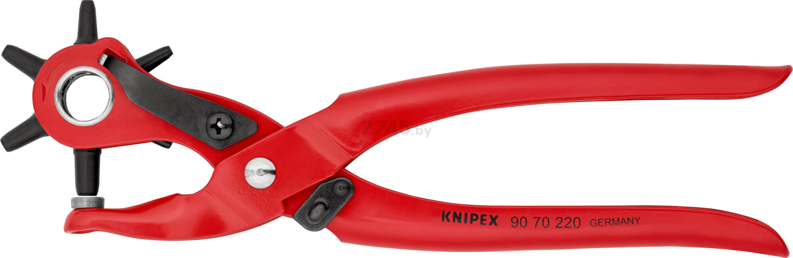 Просекатель с револьверной головкой KNIPEX KN-9070220 (9070220) - Фото 2