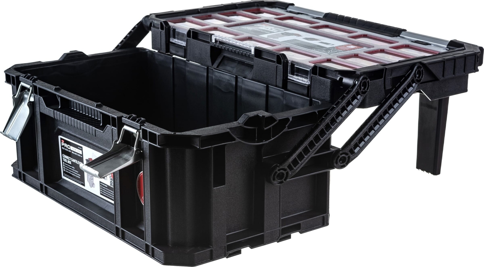 Ящик для инструментов KETER Connect Canti Tool Box Black STD EuroPRO (17203104) - Фото 7