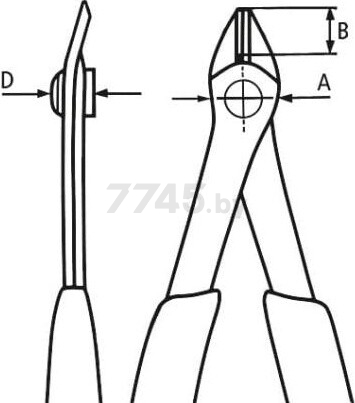 Бокорезы прецизионные 125 мм KNIPEX Electronic Super Knips (7871125) - Фото 5