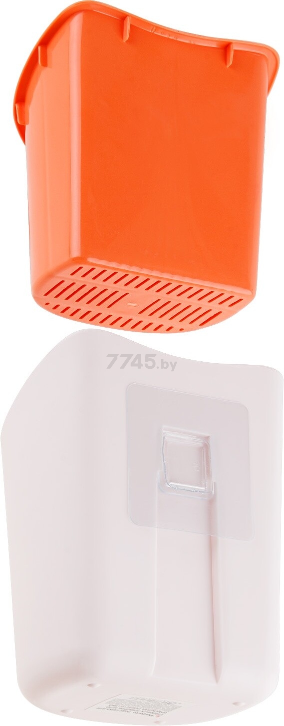 Подставка для столовых приборов PERFECTO LINEA бело-оранжевая (34-118162) - Фото 2