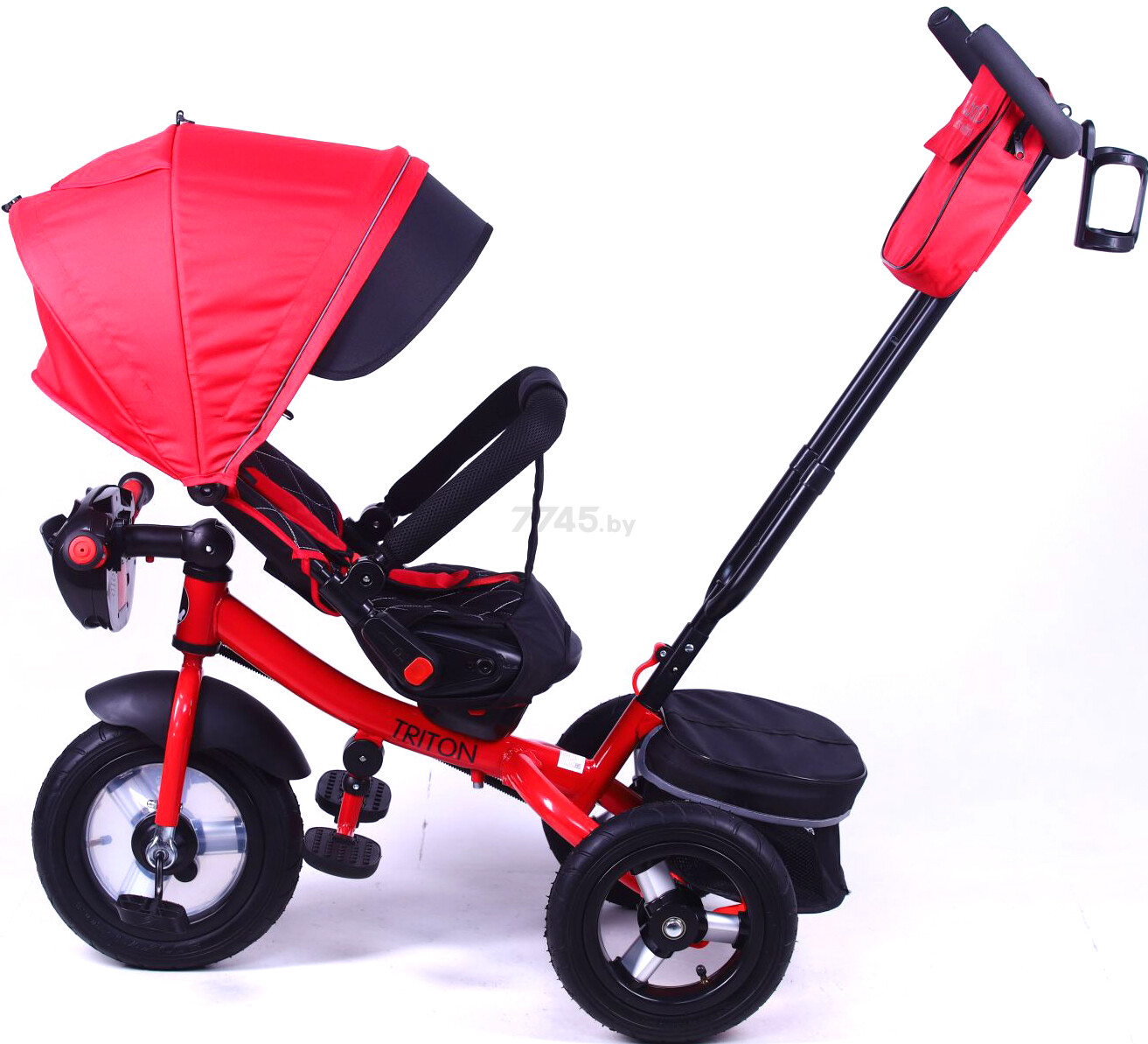 Велосипед детский трехколесный BUBAGO Triton Red/Black (BGT-B-0523) - Фото 6