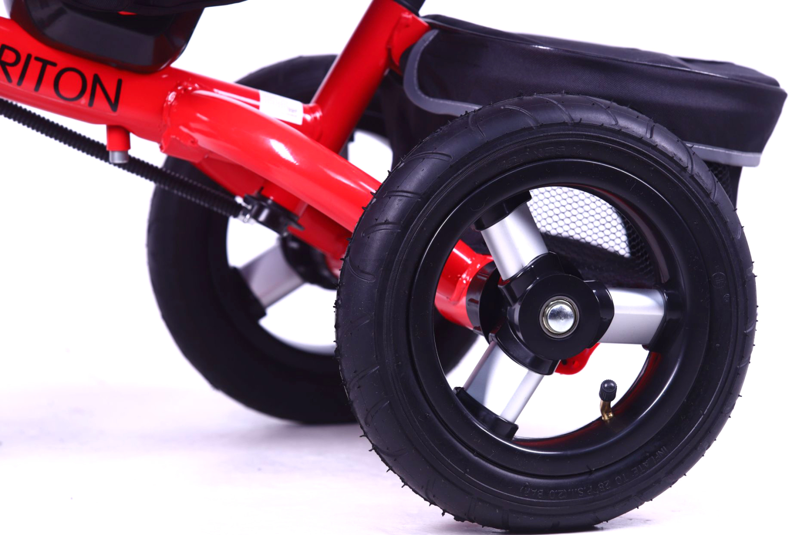 Велосипед детский трехколесный BUBAGO Triton Red/Black (BGT-B-0523) - Фото 10