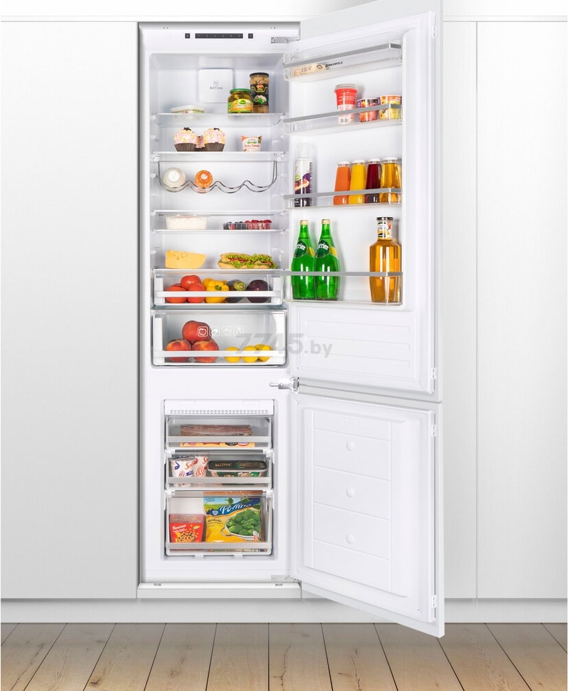 Холодильник встраиваемый MAUNFELD MBF193SLFW (КА-00013598) - Фото 11