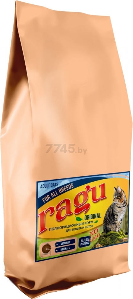 Сухой корм для кошек RAGU 1,5 кг (4812743001420)