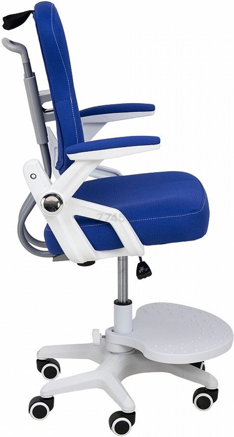Кресло компьютерное AKSHOME Swan ткань синий (75254) - Фото 9