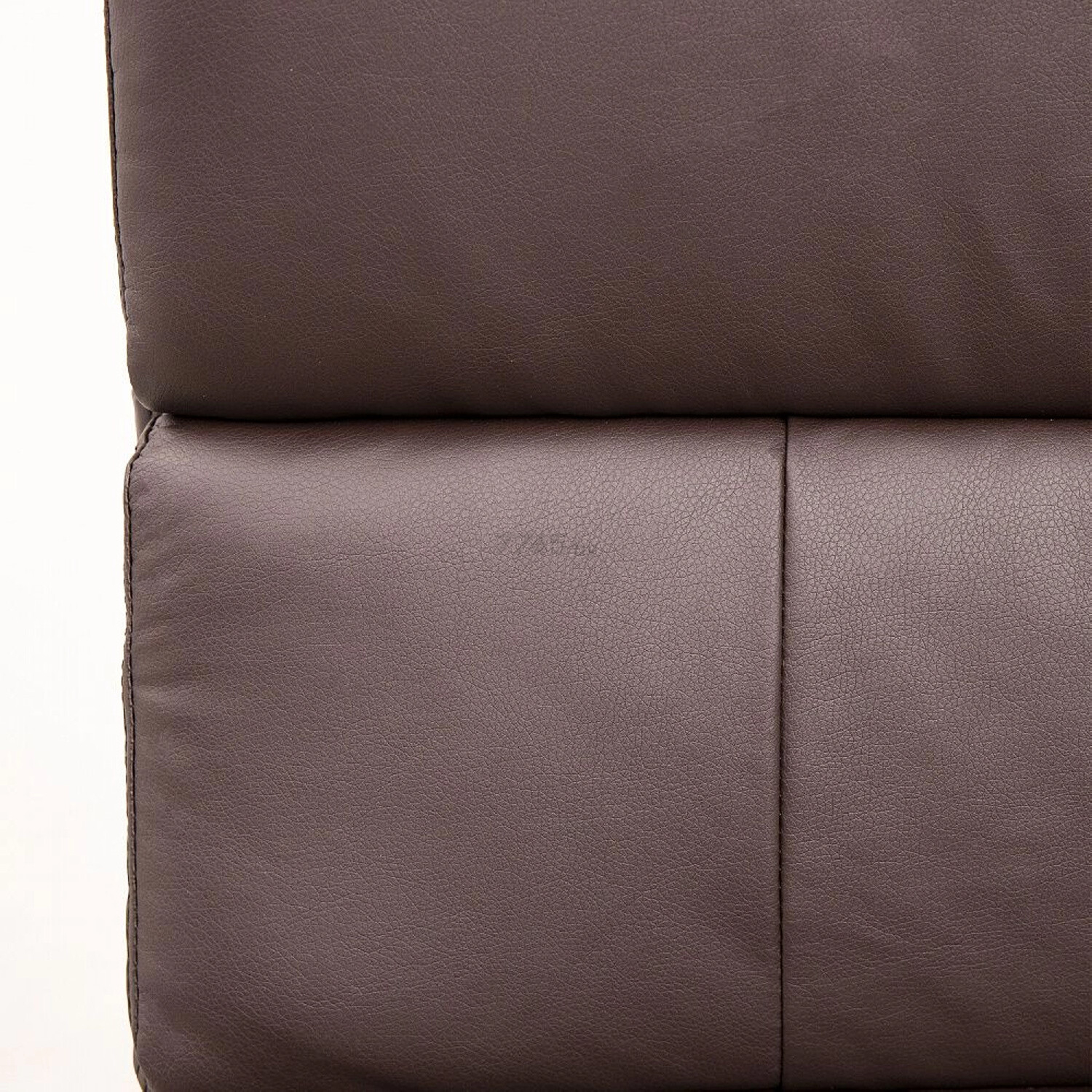 Кресло компьютерное AKSHOME August Chrome Eco темно-коричневый (86349) - Фото 9