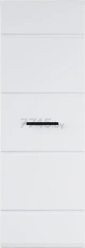 Шкаф навесной ИМПЕРИАЛ Йорк белый жемчуг/белый глянец 38х35,6х110 см